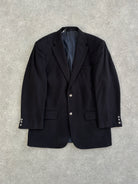 Vintage Pure Cashmere Bespoke Button Single Breasted Blazer - 40R/L - SYLK