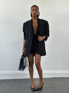 Yves Saint Laurent 1990s Pure Wool Single Breasted Blazer - 44R/XL - SYLK