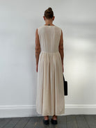 Max Mara Pure Cotton Floor Length Sun Dress - UK12 - SYLK