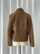 USA Vintage 1980s Leather Bomber Jacket - XS/S - SYLK