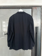 Yves Saint Laurent 1980s Bespoke Button Double Breasted Blazer - 46R/XXL - SYLK
