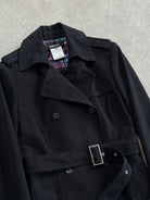 Versace Jeans Couture 00s Pure Cotton Belted Trench Coat - M - SYLK
