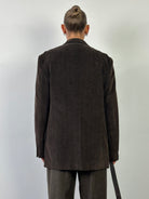 Versace Pure Cotton Corduroy Single Breasted Blazer - 40L/L - SYLK