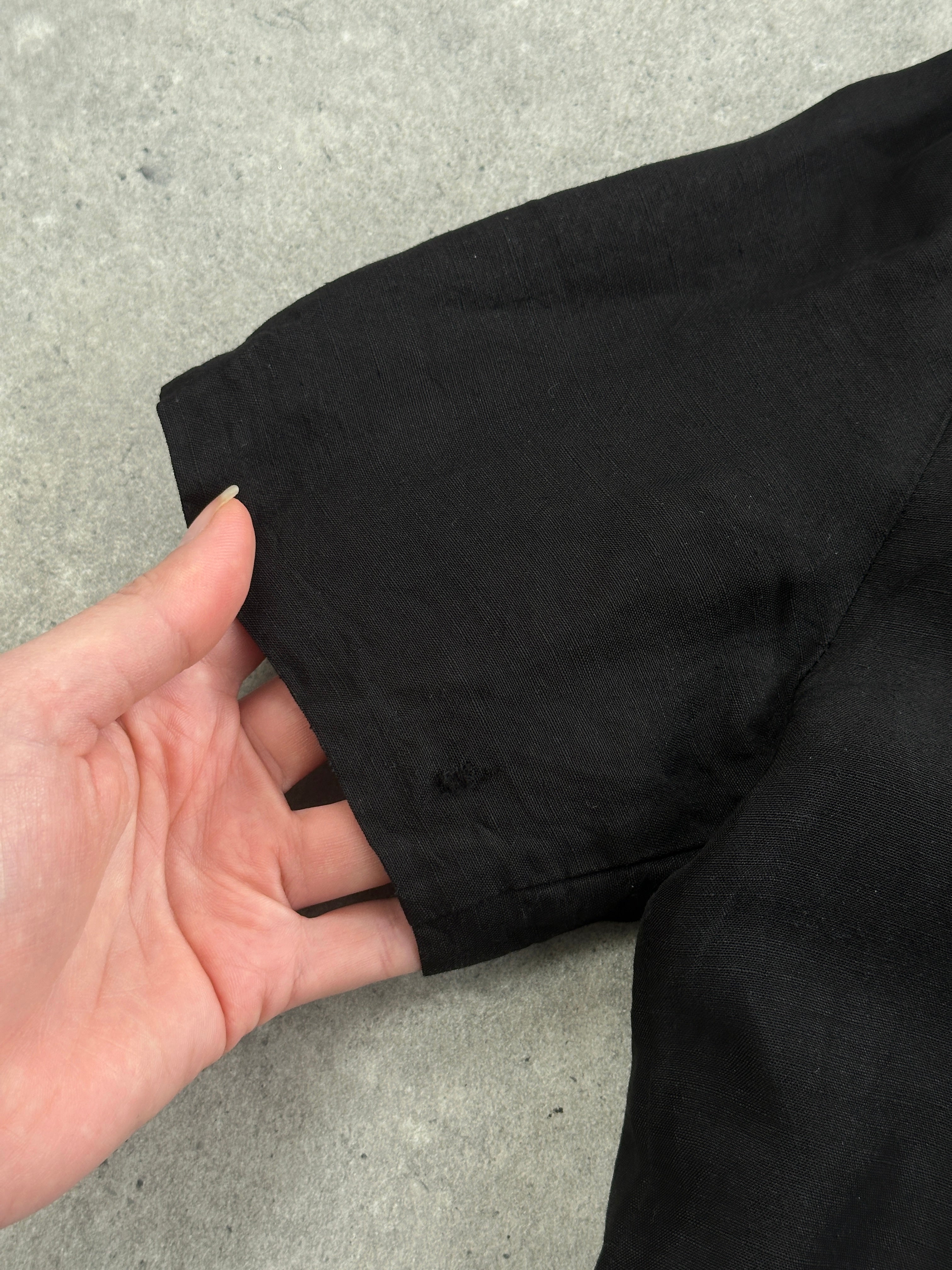 Pierre Balmain 90s Linen Short Sleeve Blazer - M - SYLK