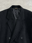 Pierre Cardin 1990s Pure Wool Double Breasted Coat - XXL - SYLK