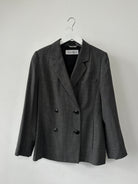 Max Mara Wool Double Breasted Blazer - S - SYLK