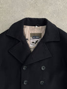 Armani Jeans Wool Double Breasted Coat - XL - SYLK