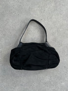 Armani Jeans Suede Ruched Shoulder Bag - SYLK