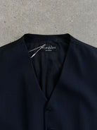 Yves Saint Laurent Wool Tailored Waistcoat - 42R/L - SYLK