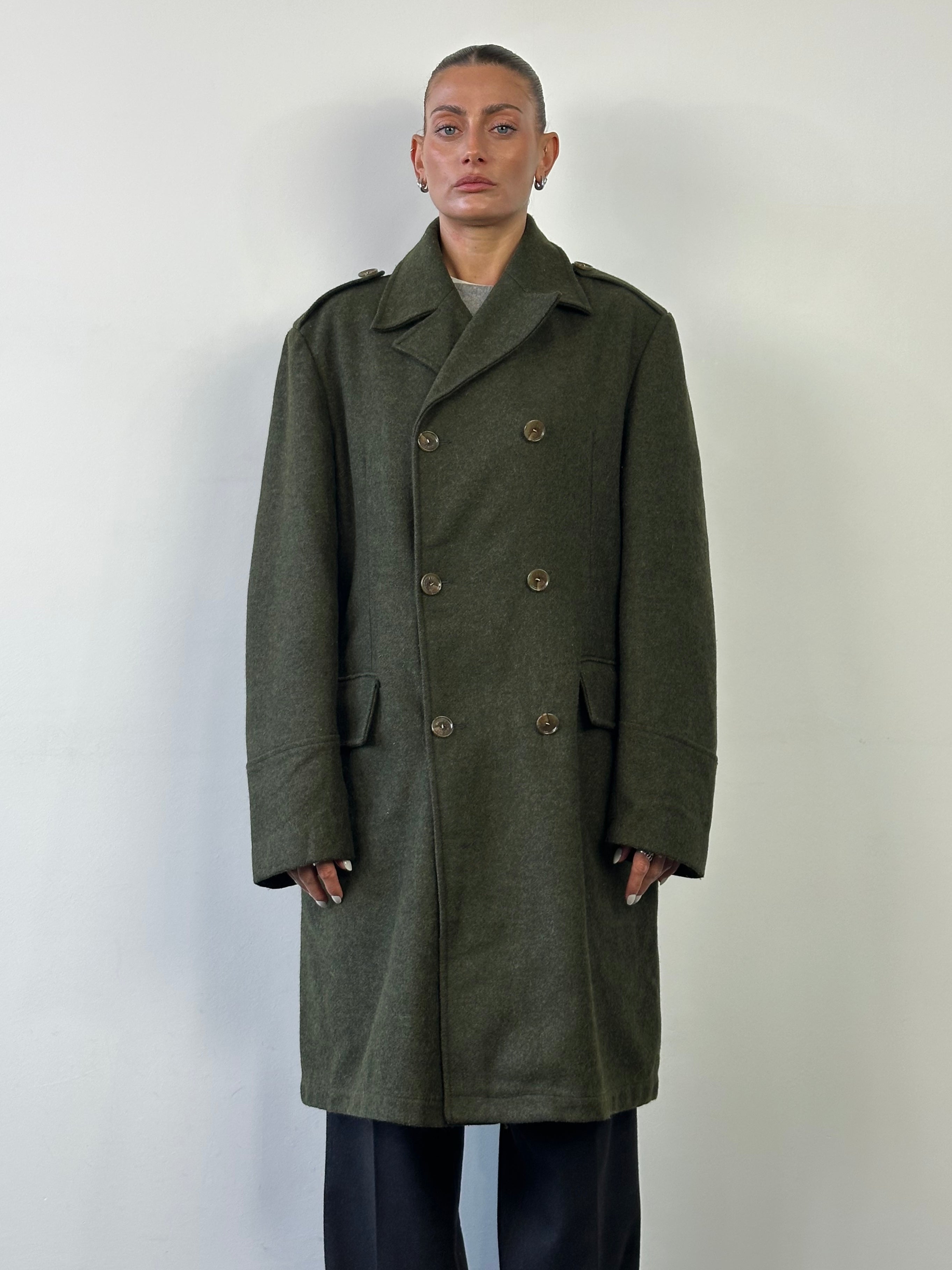 Dolce & Gabbana D&G Wool Double Breasted Coat - L/XL - SYLK