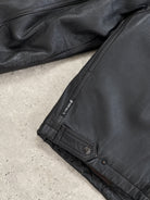 Armani Jeans Leather Jacket - S/M - SYLK