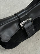 Russell & Bromley 00s Leather Suede Shoulder Bag - SYLK