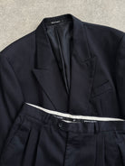 Pierre Cardin 1990s Pure Wool Double Breasted Suit - 44R/W324 - SYLK