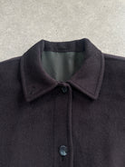Max Mara Wool Cashmere Single Breasted Coat - L - SYLK
