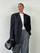 Yves Saint Laurent 90s Pure Wool Single Breasted Blazer - 48R/XXL - SYLK