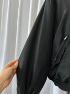 Vintage 1990s Pure Silk Bomber Jacket - M/L - SYLK
