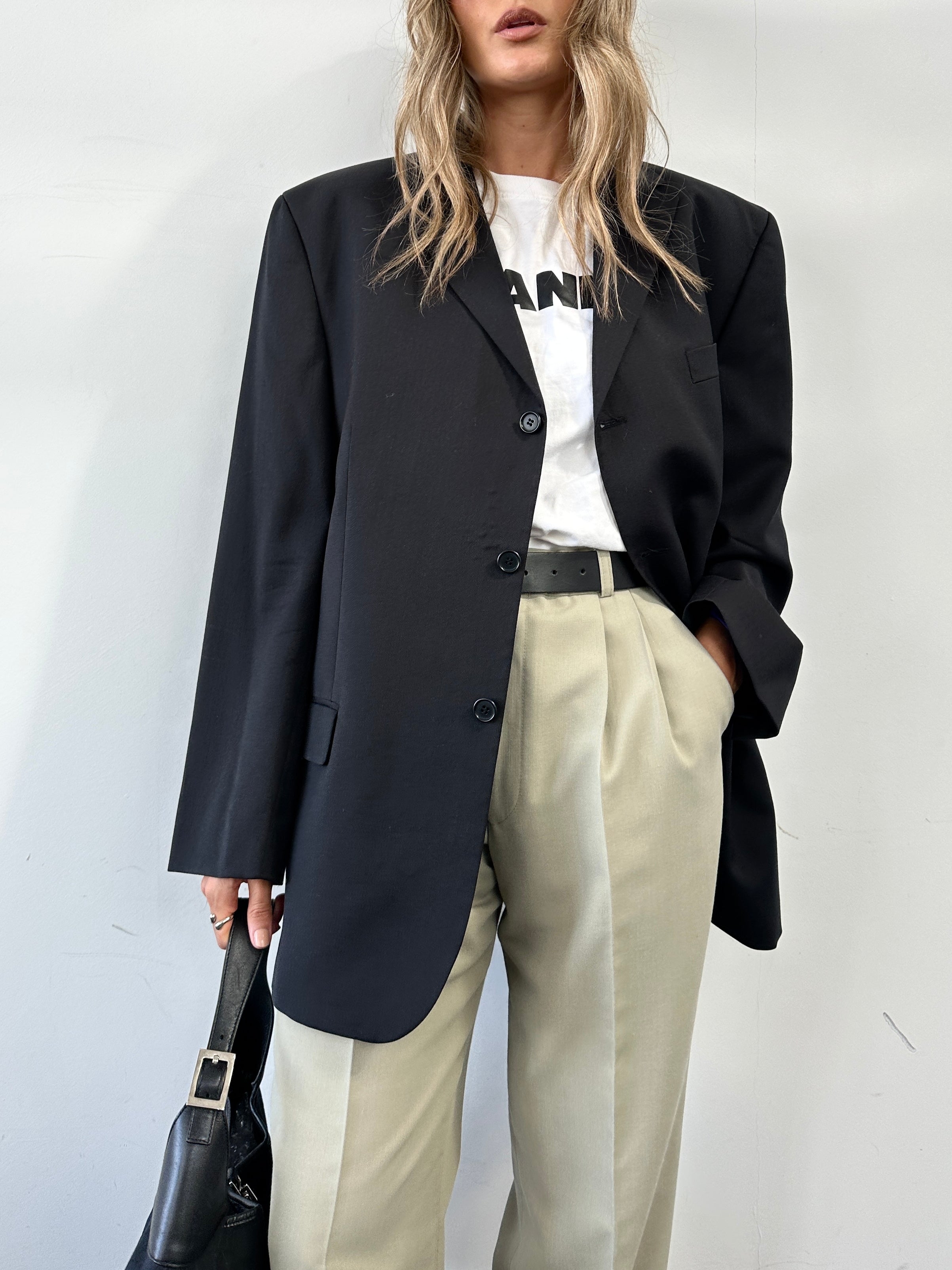 Pierre Cardin Pure Wool Single Breasted Blazer - 44R/XL - SYLK