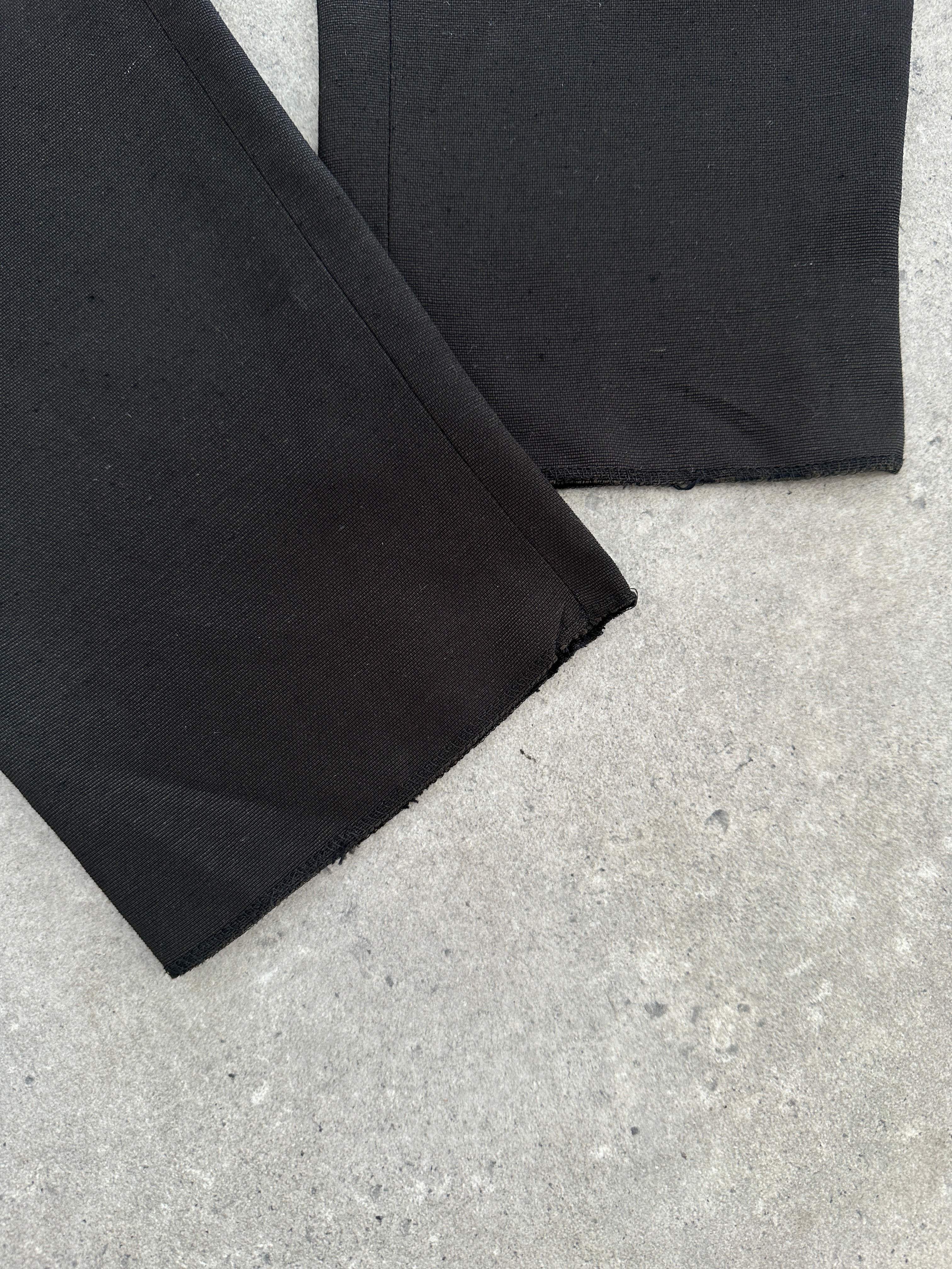 Christian Dior Coordonnes 80s Silk Tapered Leg Trousers - W24 - SYLK