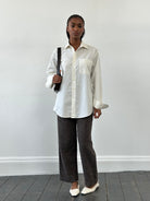 Closed 1990s High Waisted Wide Leg Trousers - W24 - SYLK