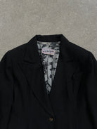 Jean Paul Gaultier 80s Wool Waisted Blazer - L - SYLK