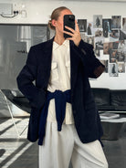 Tommy Hilfiger 2000s Corduroy Single Breasted Blazer - 42L/XL - SYLK