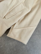 Vintage Asymmetric Wool Funnel Neck Bomber Jacket - M/L - SYLK