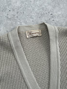 Vintage Pure Wool Knitted Cardigan - S - SYLK