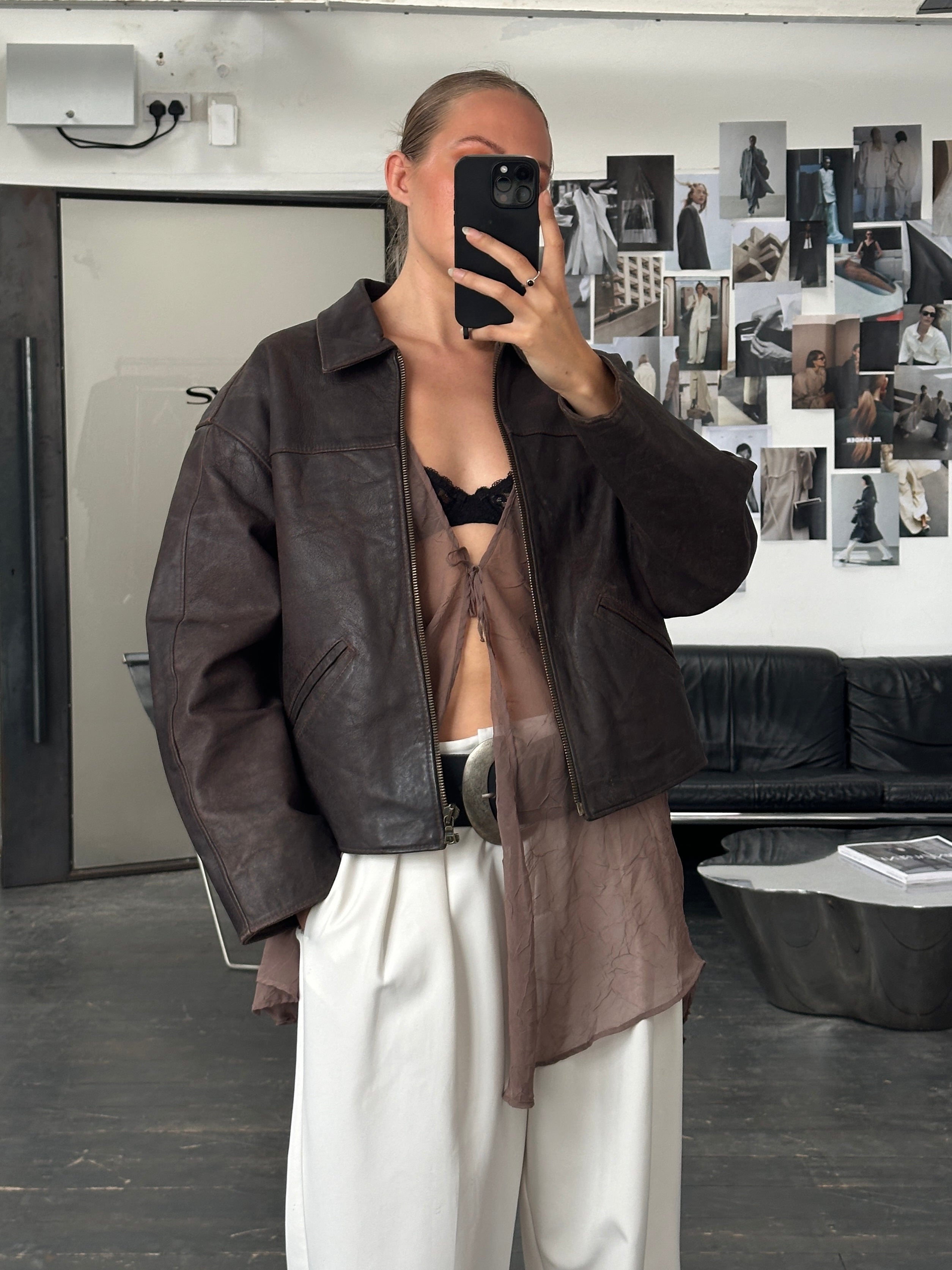 Italian Vintage 1990s Sheer Kaftan - M - SYLK