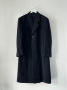 Oscar De La Renta Wool Cashmere Single Breasted Coat - 42R/XL - SYLK