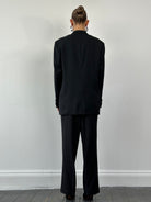 Pierre Cardin Pure Wool Tuxedo Double Breasted Suit - 42R/W32 - SYLK
