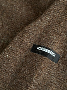 Iceberg Pure Wool V Neck Jumper - XL - SYLK