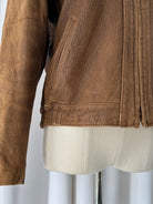 USA Vintage 1980s Leather Bomber Jacket - XS/S - SYLK