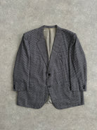 Christian Dior Pure Wool Dogtooth Single Breasted Blazer - 50R/XXL - SYLK