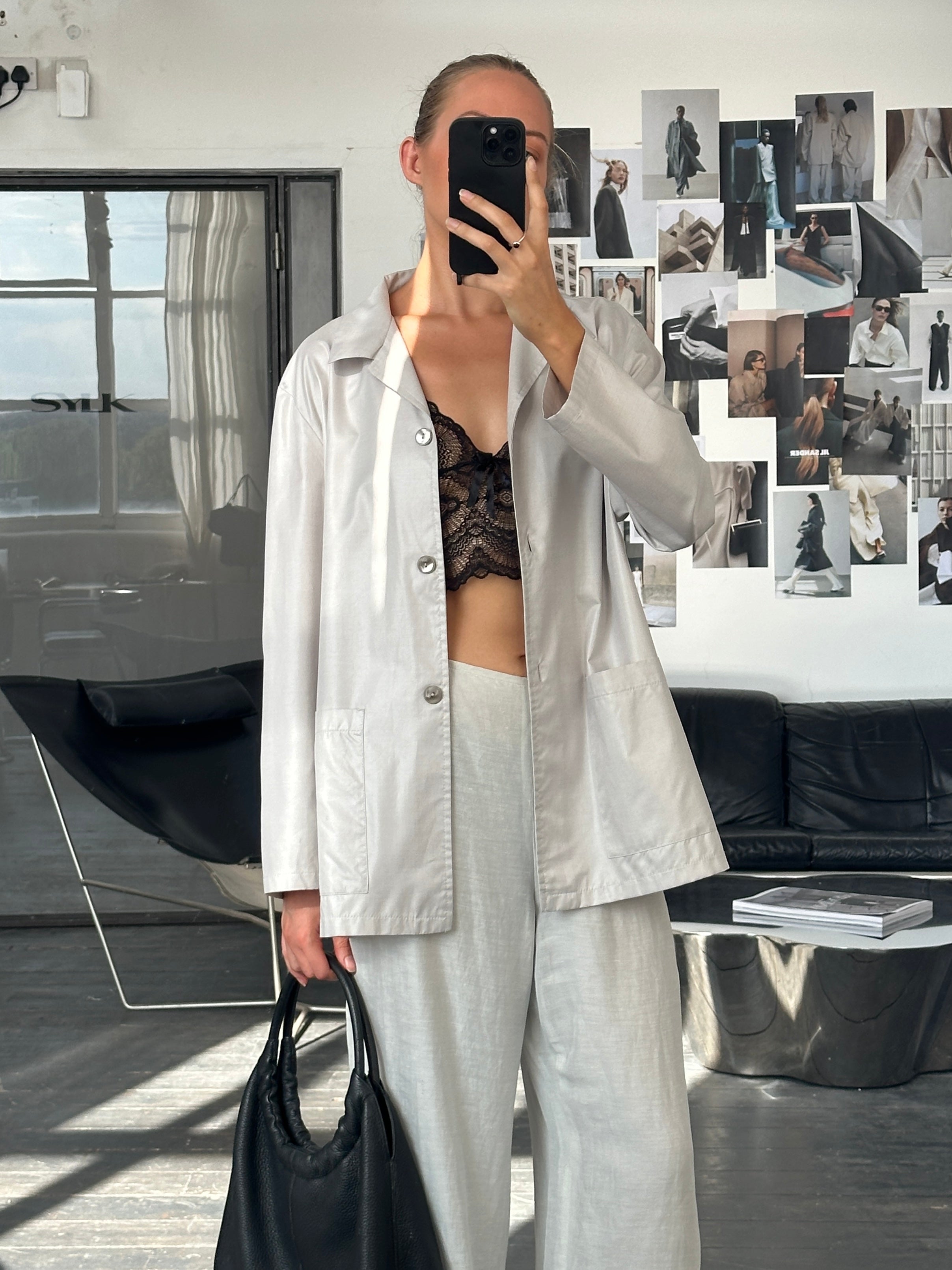 Italian Vintage 1990s Lightweight Unlined Jacket - L - SYLK