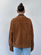 Avirex Suede Trucker Jacket - L - SYLK