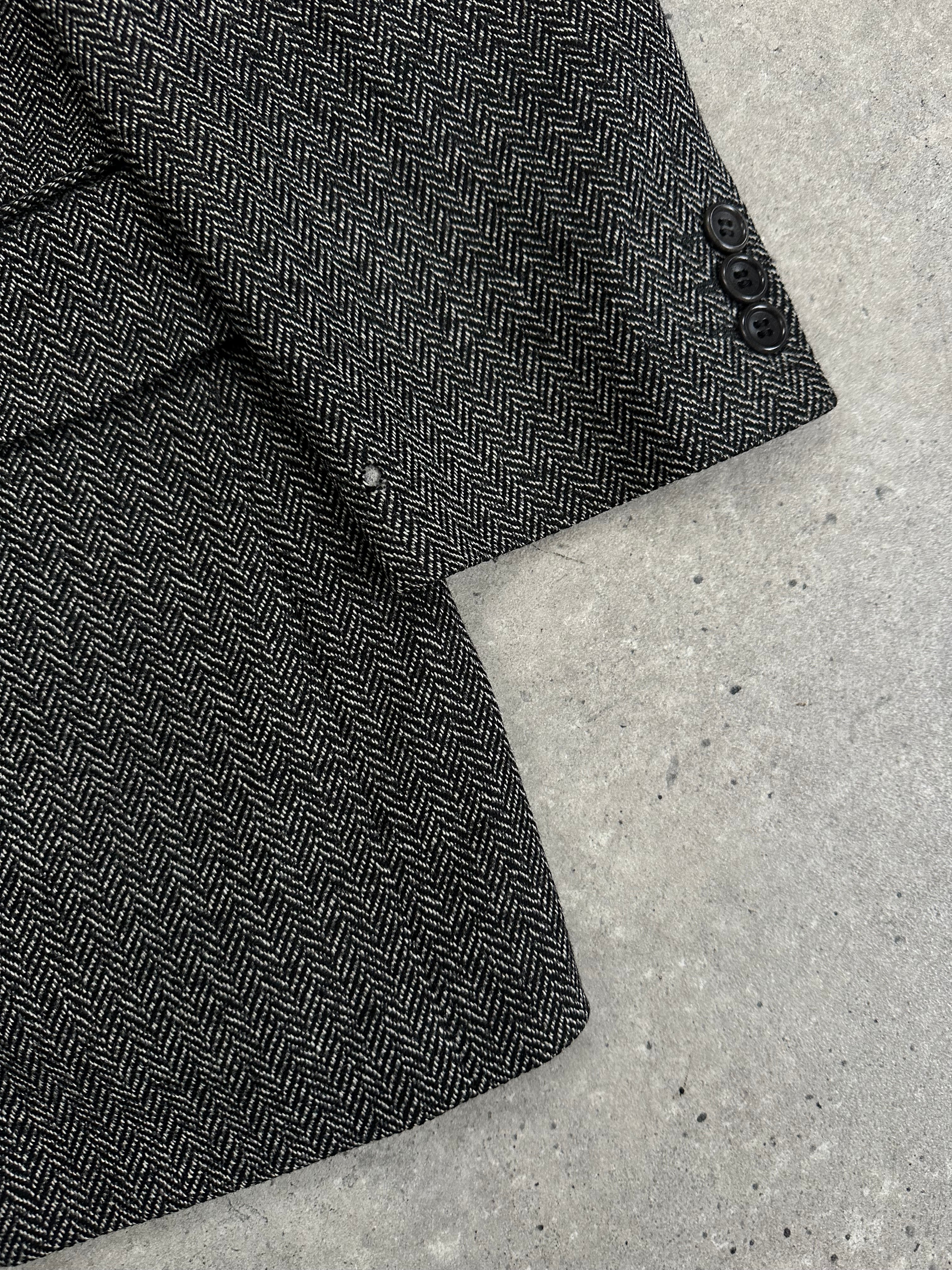 Loro Piana 1990s Wool Cashmere High Neck Blazer - 38R/L - SYLK