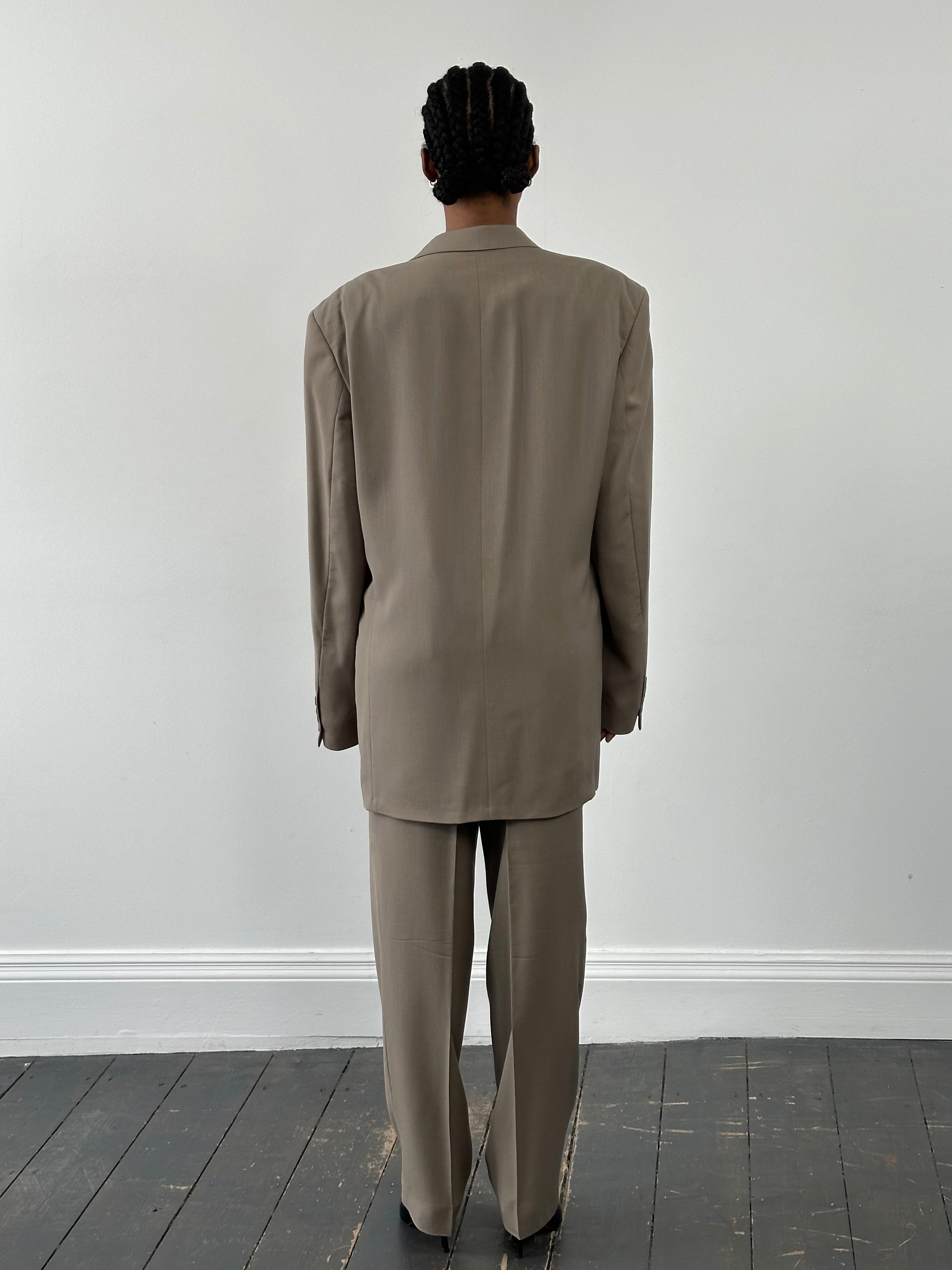 Pierre Cardin 1990s Pure Wool Single Breasted Suit - 42L/W34 - SYLK