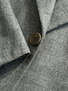 Vintage Brushed Wool Single Breasted Blazer - M - SYLK