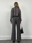 Emporio Armani Wide Leg Low Rise Trousers - W30 - SYLK