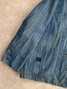 Valentino Workwear Denim Pinstripe Jacket - XL - SYLK