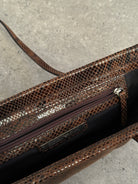 Emporio Armani Snakeskin Handbag - SYLK