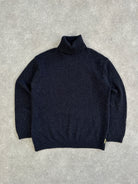 Armani Jeans Pure Wool Roll Neck Jumper - XL - SYLK