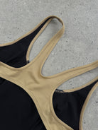 Versace Intensive 90s High Cut Logo One Piece Swimsuit - S - SYLK