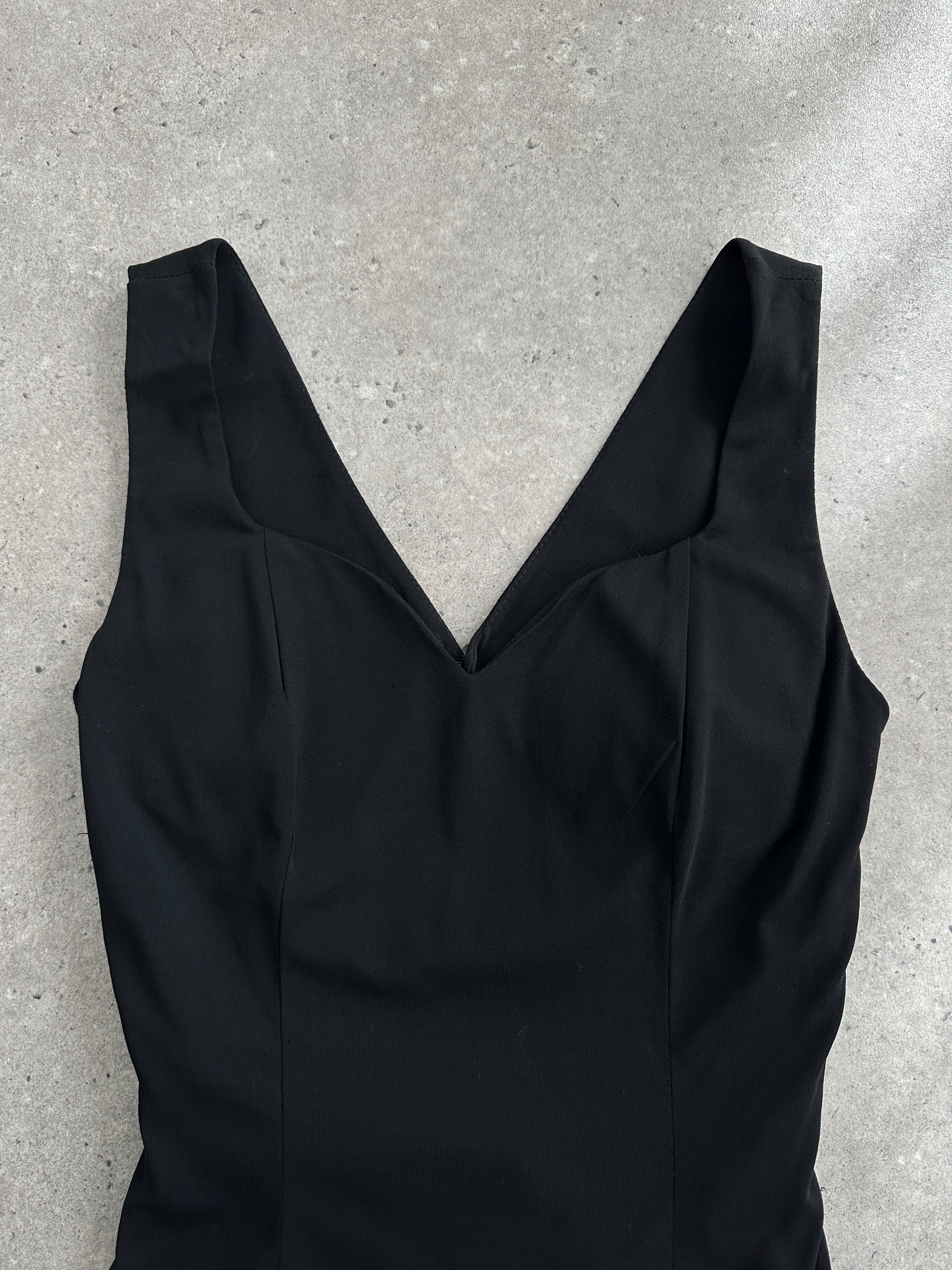 Italian Vintage Cut Out Maxi Dress - S - SYLK