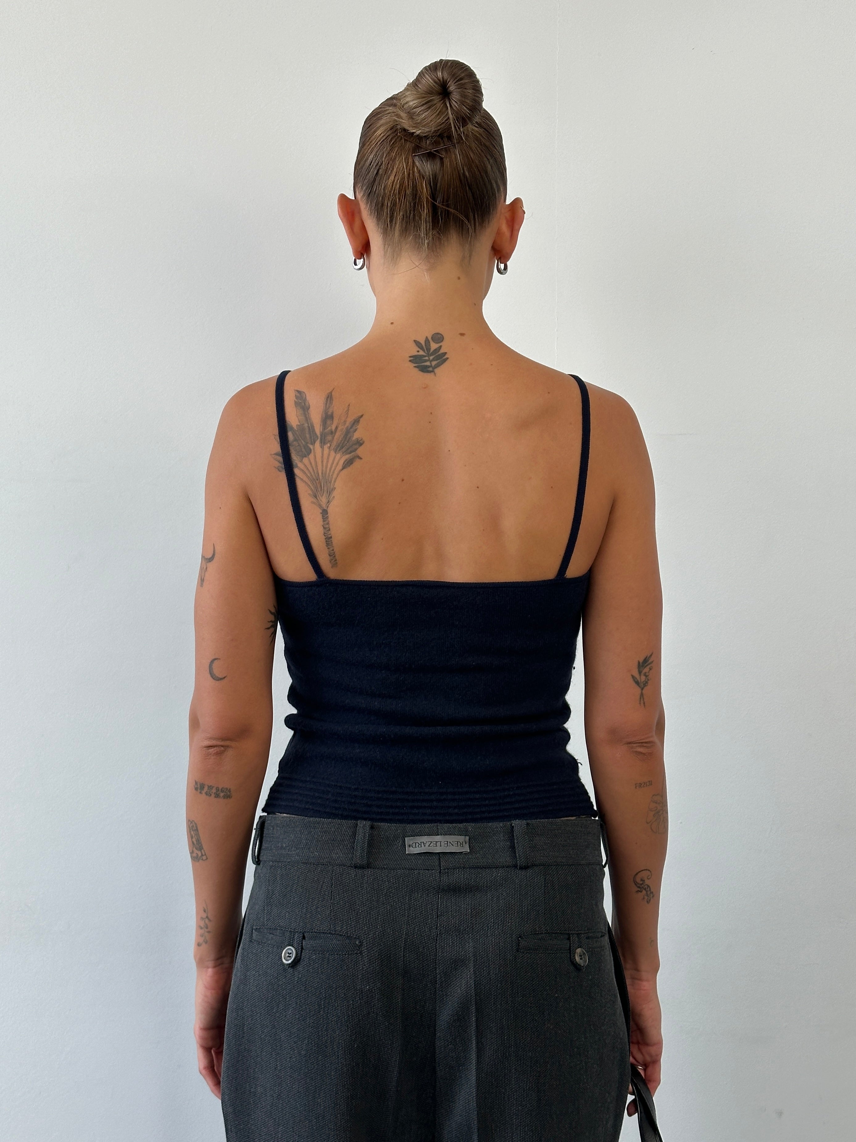 Vintage High Waisted Woven Pleated Trousers - W30 - SYLK