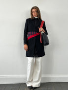 Giorgio Armani 1990s Pure Wool Single Breasted Coat - S - SYLK