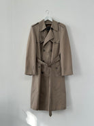 Christian Dior Monsieur Cotton Double Breasted Belted Trench Coat - XL - SYLK