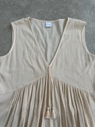 Max Mara Pure Cotton Floor Length Sun Dress - UK12 - SYLK