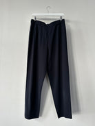 Giorgio Armani Black Label High Waisted Tapered Trousers - W28 - SYLK