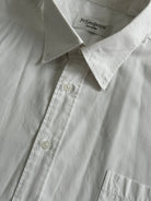 Yves Saint Laurent 00s Cotton Logo Shirt - XL - SYLK